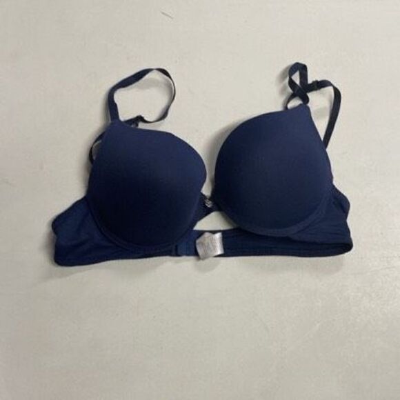 JESSICA Simpson Push Up Bra Size 34C Blue - Picture 10 of 10